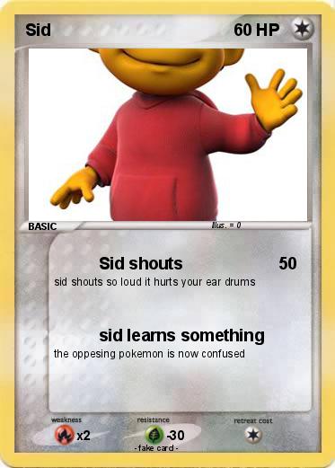 Pokemon Sid