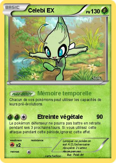 Pokemon Celebi EX