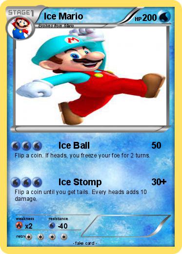 Pokemon Ice Mario