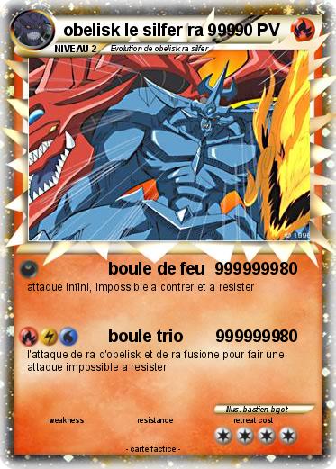 Pokemon obelisk le silfer ra 999