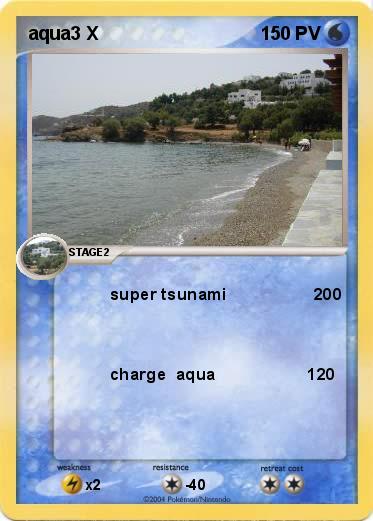 Pokemon aqua3 X                               