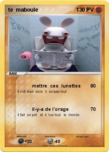 Pokemon te  maboule