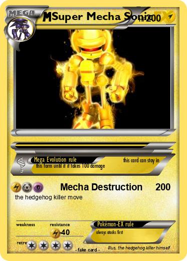 Pokemon Super Mecha Sonic
