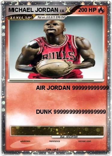Pokemon MICHAEL JORDAN