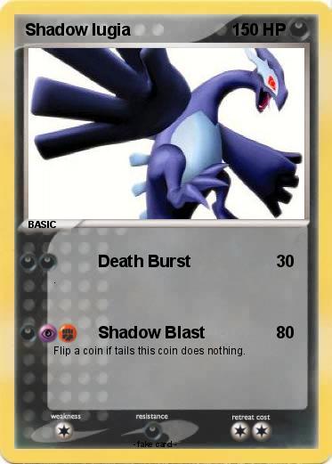 Pokemon Shadow lugia