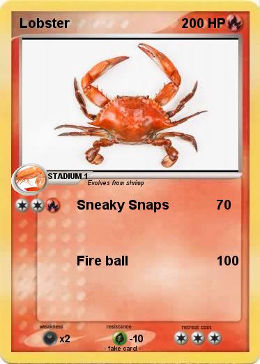 Pokemon Lobster