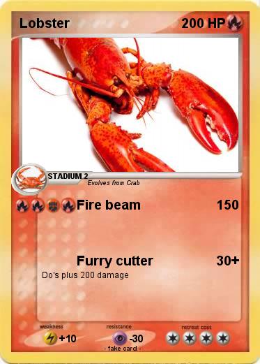 Pokemon Lobster