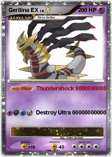 Pokemon Geritina EX