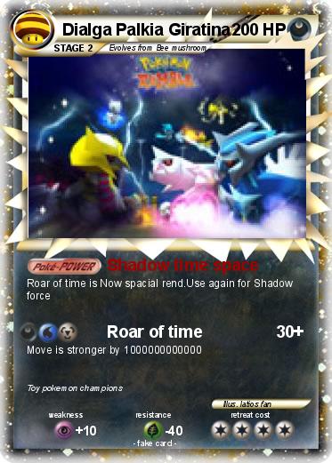 Pokemon Dialga Palkia Giratina