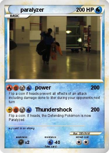 Pokemon paralyzer