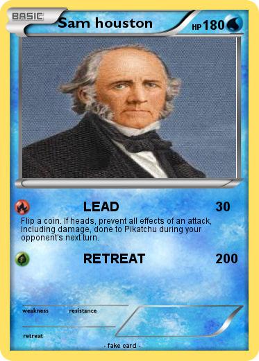Pokemon Sam houston