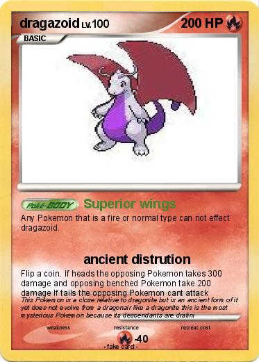 Pokemon dragazoid