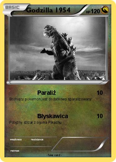 Pokemon Godzilla 1954