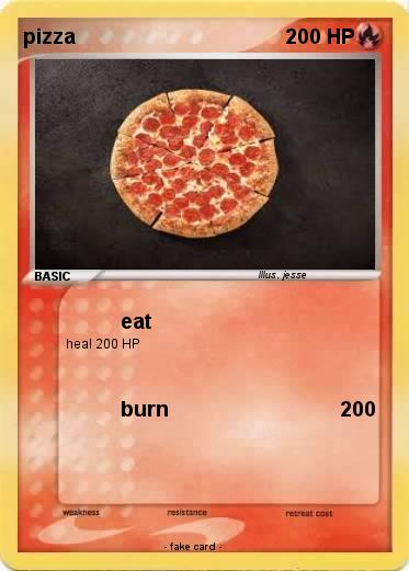 Pokemon pizza