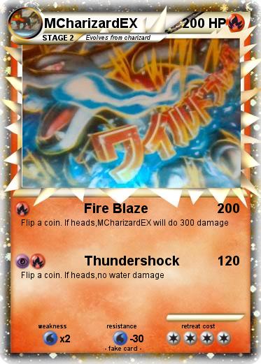 Pokemon MCharizardEX