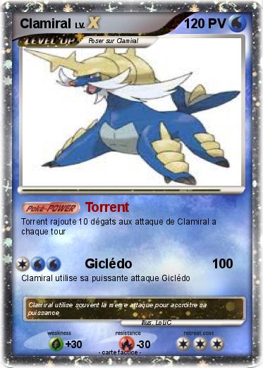 Pokemon Clamiral