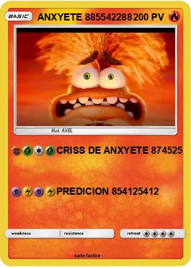 Pokemon ANXYETE 885542288