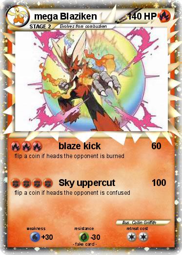 Pokemon mega Blaziken