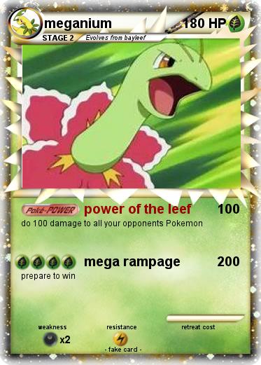 Pokemon meganium