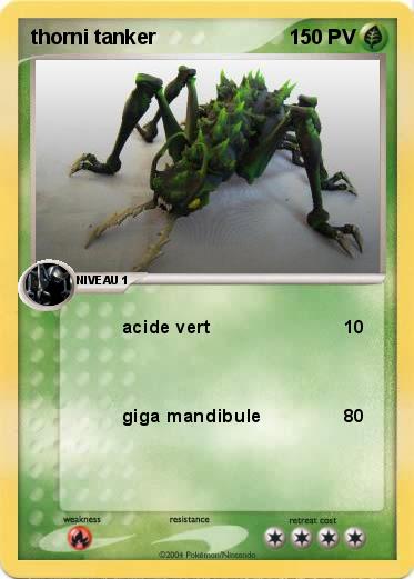 Pokemon thorni tanker