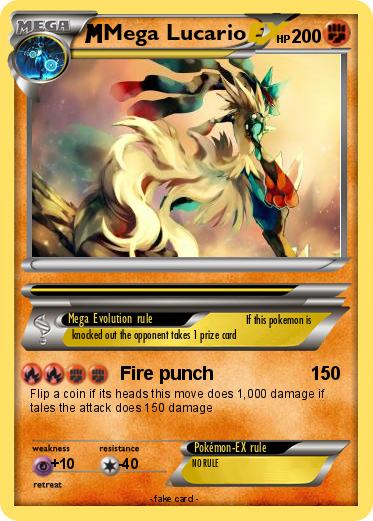 Pokemon Mega Lucario