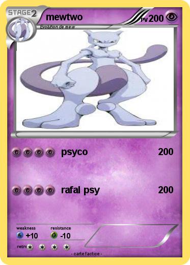 Pokemon mewtwo