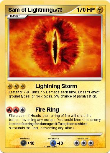 Pokemon Sam of Lightning