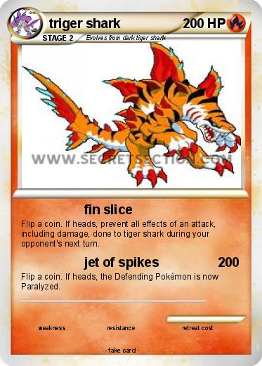 Pokemon triger shark