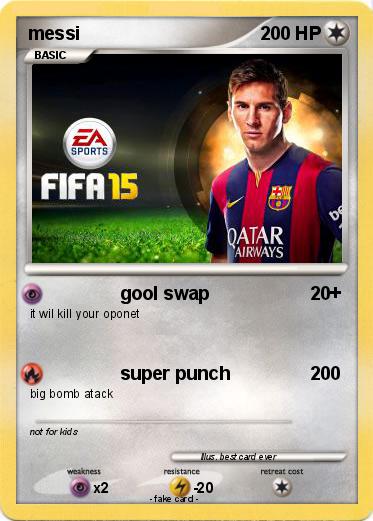 Pokemon messi