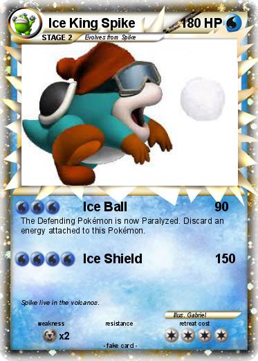 Pokemon Ice King Spike