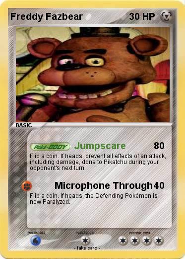 Pokemon Freddy Fazbear