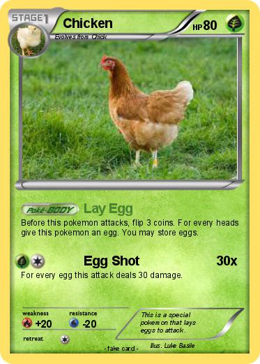 Pokemon Chicken
