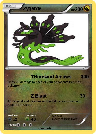 Pokemon Zygarde