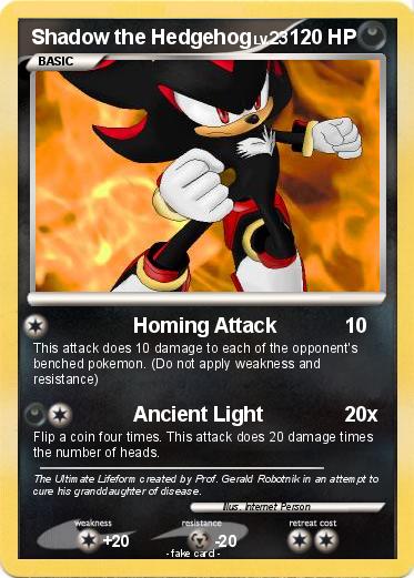Pokemon Shadow the Hedgehog