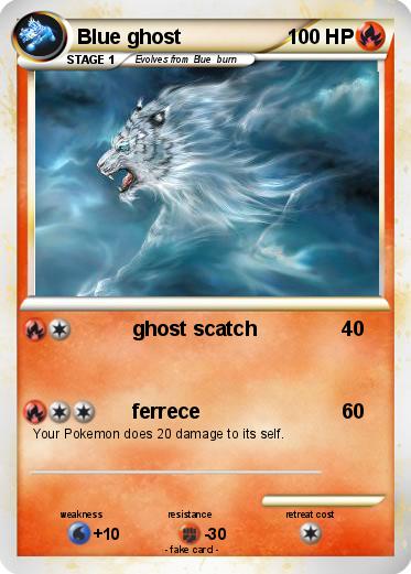 Pokemon Blue ghost