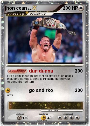 Pokemon jhon cean