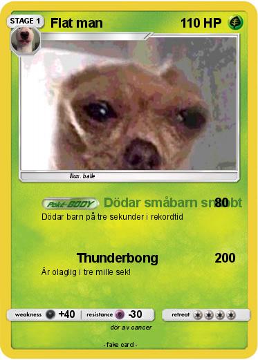 Pokemon Flat man