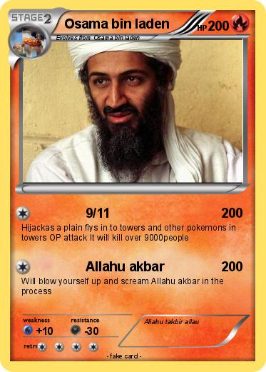 Pokemon Osama bin laden