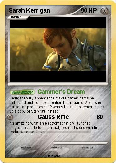 Pokemon Sarah Kerrigan