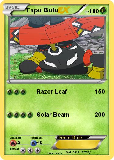 Pokemon Tapu Bulu