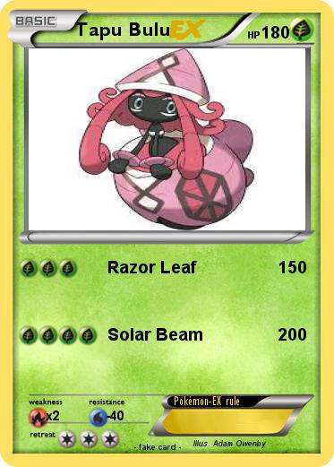 Pokemon Tapu Bulu