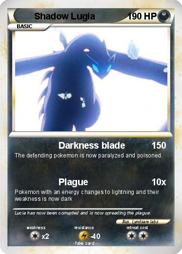 Pokemon Shadow Lugia