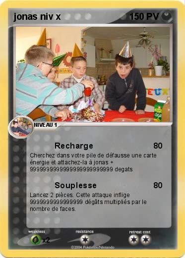 Pokemon jonas niv x
