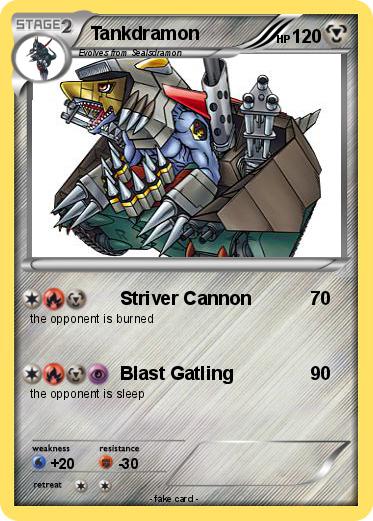 Pokemon Tankdramon