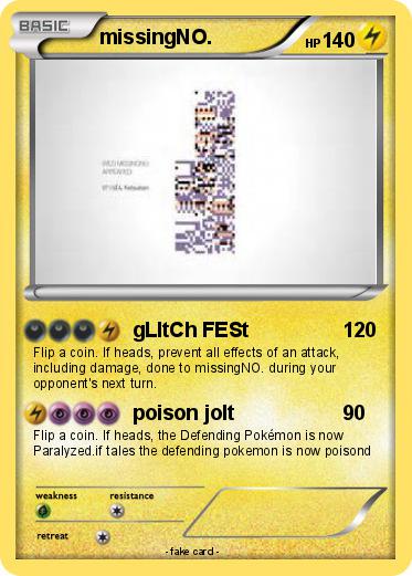 Pokemon missingNO.