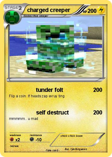 Pokemon charged creeper