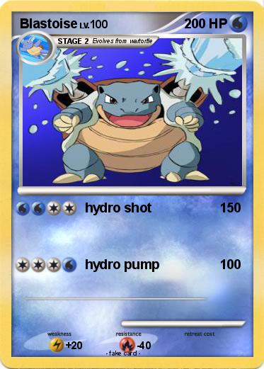 Pokemon Blastoise