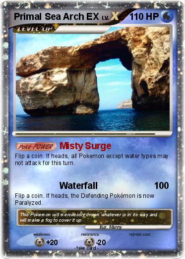 Pokemon Primal Sea Arch EX
