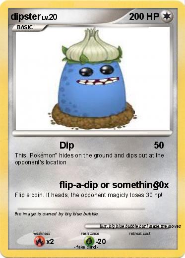 Pokemon dipster