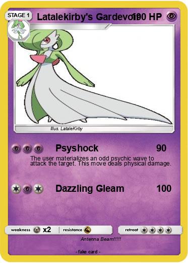 Pokemon Latalekirby's Gardevoir
